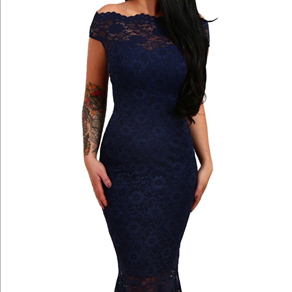 Lace mermaid dress!